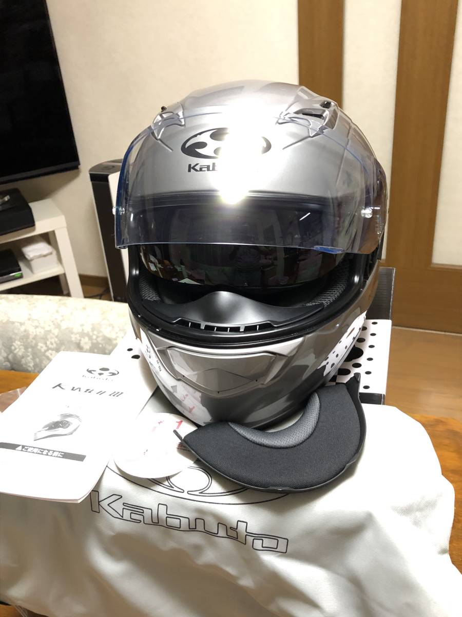 オージーケーカブト カムイ3 Mサイズ フルフェイスヘルメット （新品 