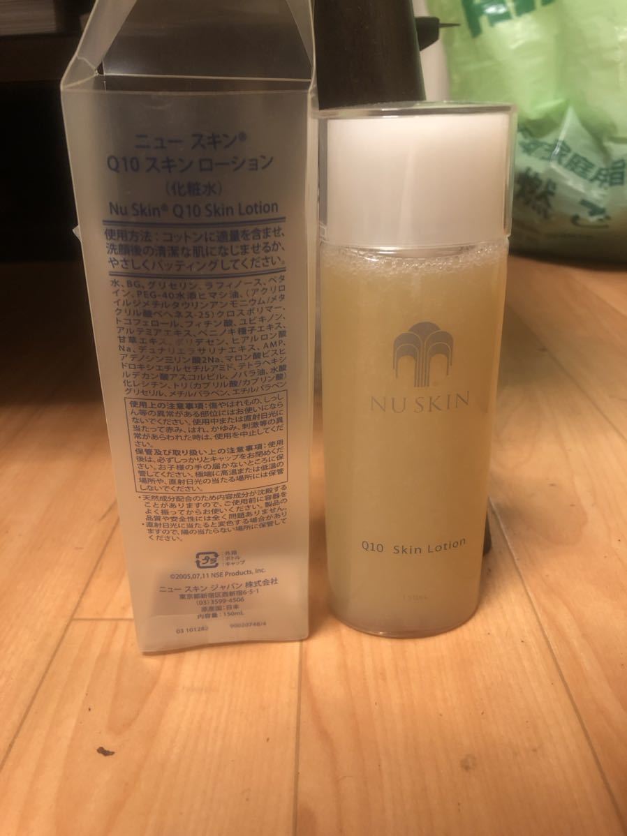 新品 Nu Skin ニュースキン Q10 スキンローション 150ml 化粧水 未使用 コエンザイムq10や保湿効果の高い成分を配合 の落札情報詳細 ヤフオク落札価格情報 オークフリー スマートフォン版