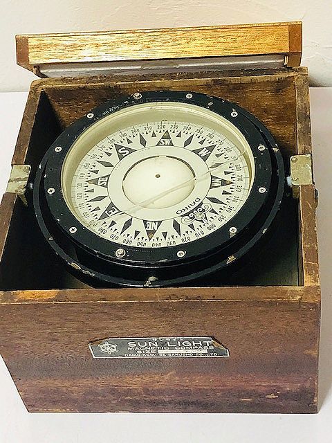 羅針盤　船舶用　大航計器製作所　SUNSTAR COMPASS 羅針盤 船舶用 大航計器製作所 SUNSTAR COMPASS