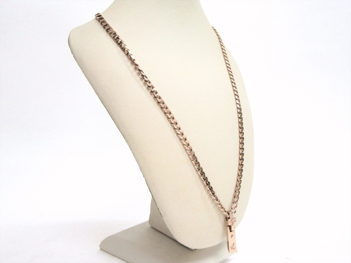 Leda SILMA レダシルマ K10 ダイヤ3P付きネックレス Leda SILMA レダシルマ K10 ダイヤ3P付きネックレス - メルカリ