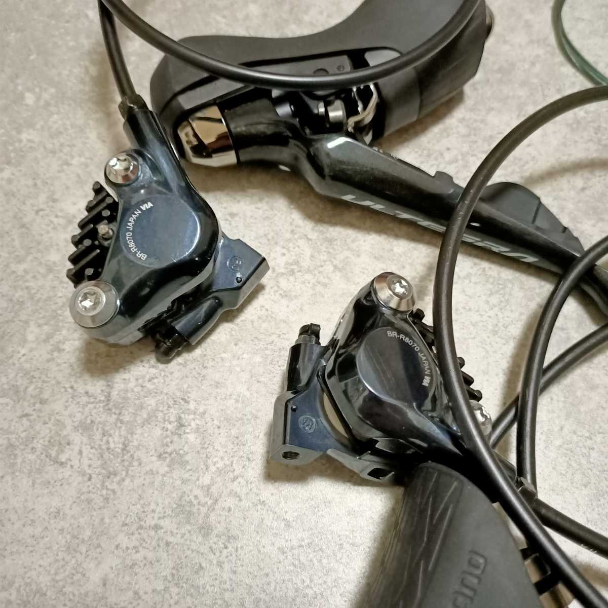 送料無料☆超美品】ULTEGRA ST-R8020 BR-R8070 アルテグラ SHIMANO STI