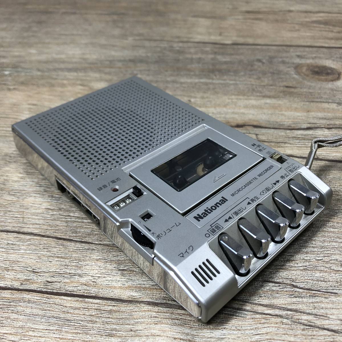 National RN-GZ7 希少品 マイクロカセットプレイヤー 昭和レトロ Yahoo