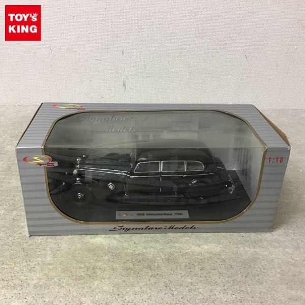 1円～ シグネチャーモデル 1&frasl;18 1938 メルセデスベンツ 770K ブラック