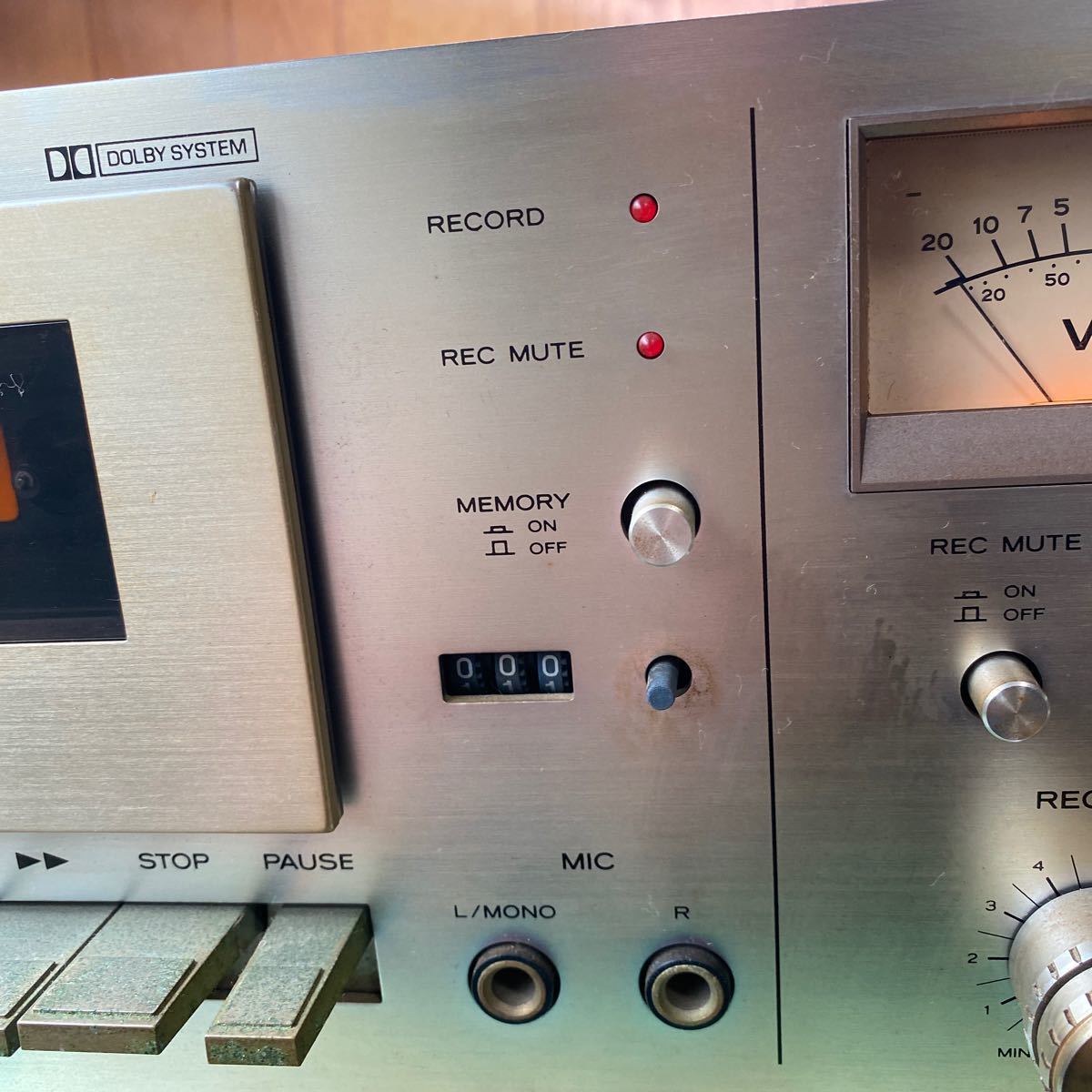 TEAC A-410 ティアック カセットデッキ 昭和 レトロ