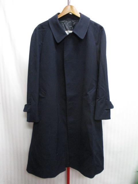 英国製 アクアスキュータム ウールコート メンズ 紺 ネイビーコート メンズコート Y の落札情報詳細 ヤフオク落札価格情報 オークフリー スマートフォン版