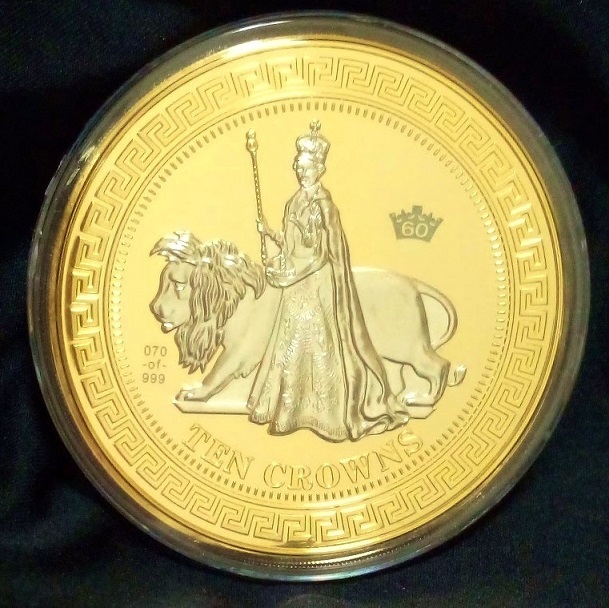 新品】希少！超大型☆ウナとライオン 2012年 イギリス領 トリスタンダ  