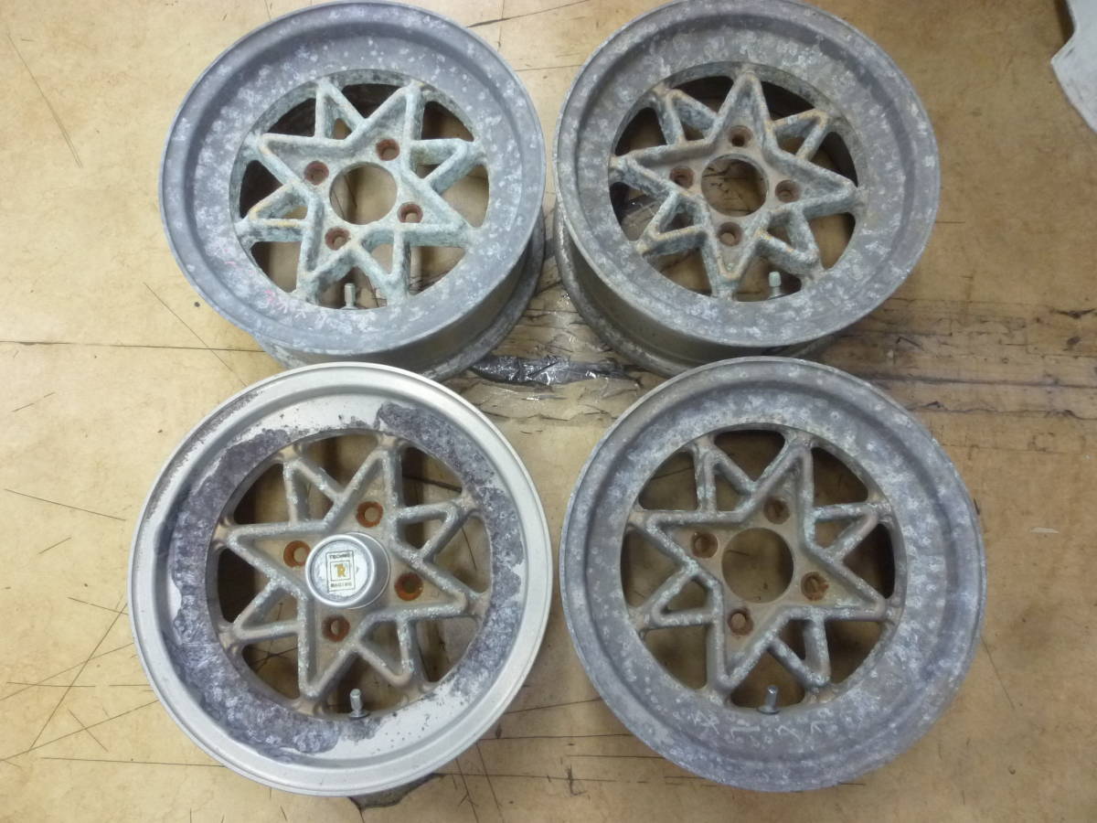 当時物/旧車 TECHNO/テクノレーシングホイールキャップ（TECHNO
