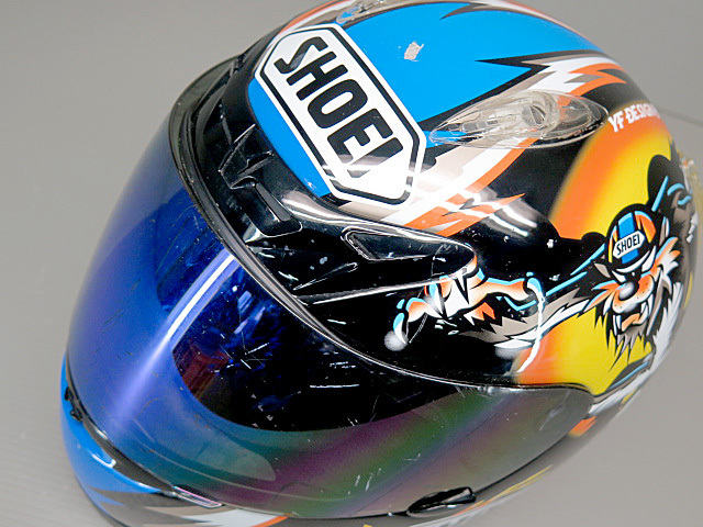 廃版 激レア SHOEI 上田 昇 ノビー Nobby YFデザイン ヘルメット