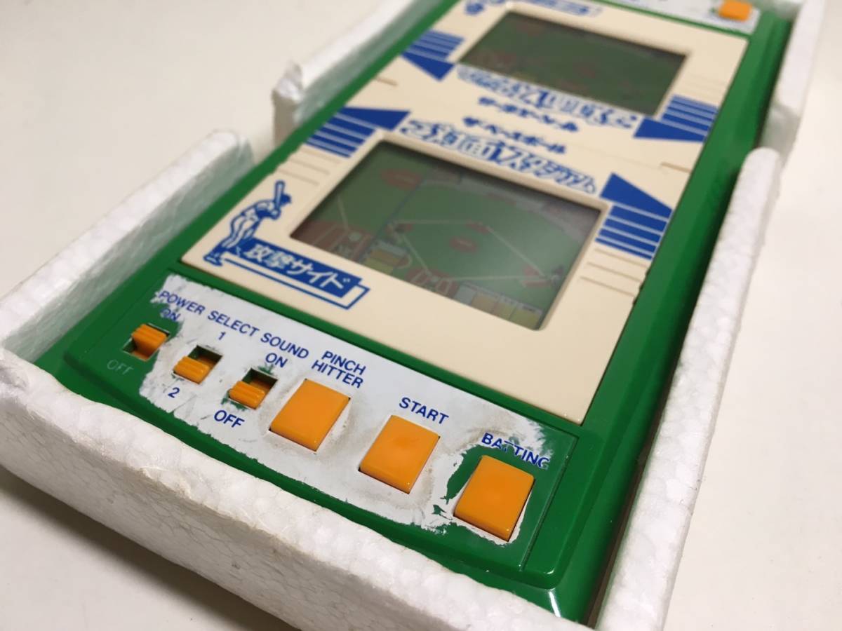 バンダイ ザ ベースボール ご対面 スタジアム 本体】LSI ゲーム 箱付き