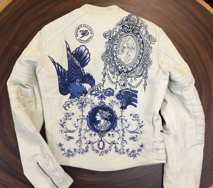 JOHN GALLIANO ジョンガリアーノ ジャケット サイズ28/42 レザー  