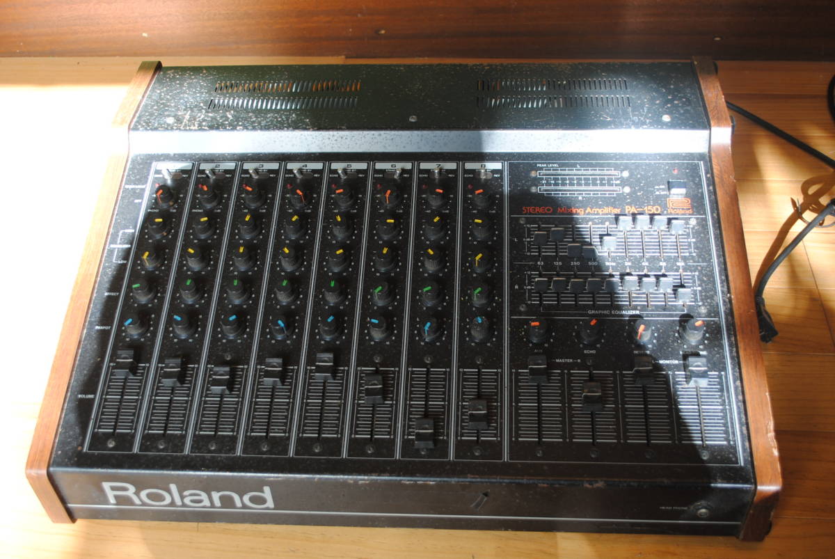 Roland PA-150 パワードミキサー アンプ内蔵 スプリングリバーブ搭載