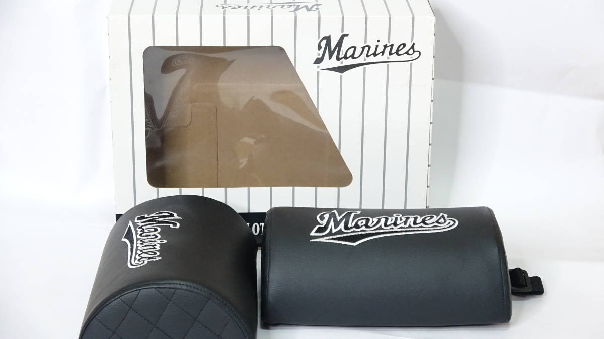 新品 未使用 希少 千葉ロッテマリーンズ 車用品 ヘッドレスト クッション 限定品 パッド の落札情報詳細 ヤフオク落札価格情報 オークフリー スマートフォン版