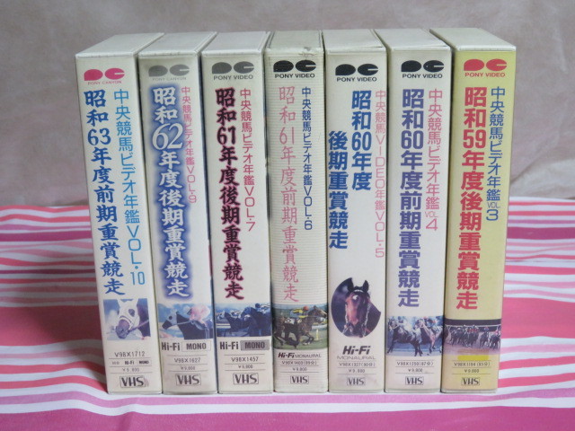 中央競馬GⅠシリーズ　オークス史②　VHS 中央競馬GⅠシリーズ オークス史② VHS