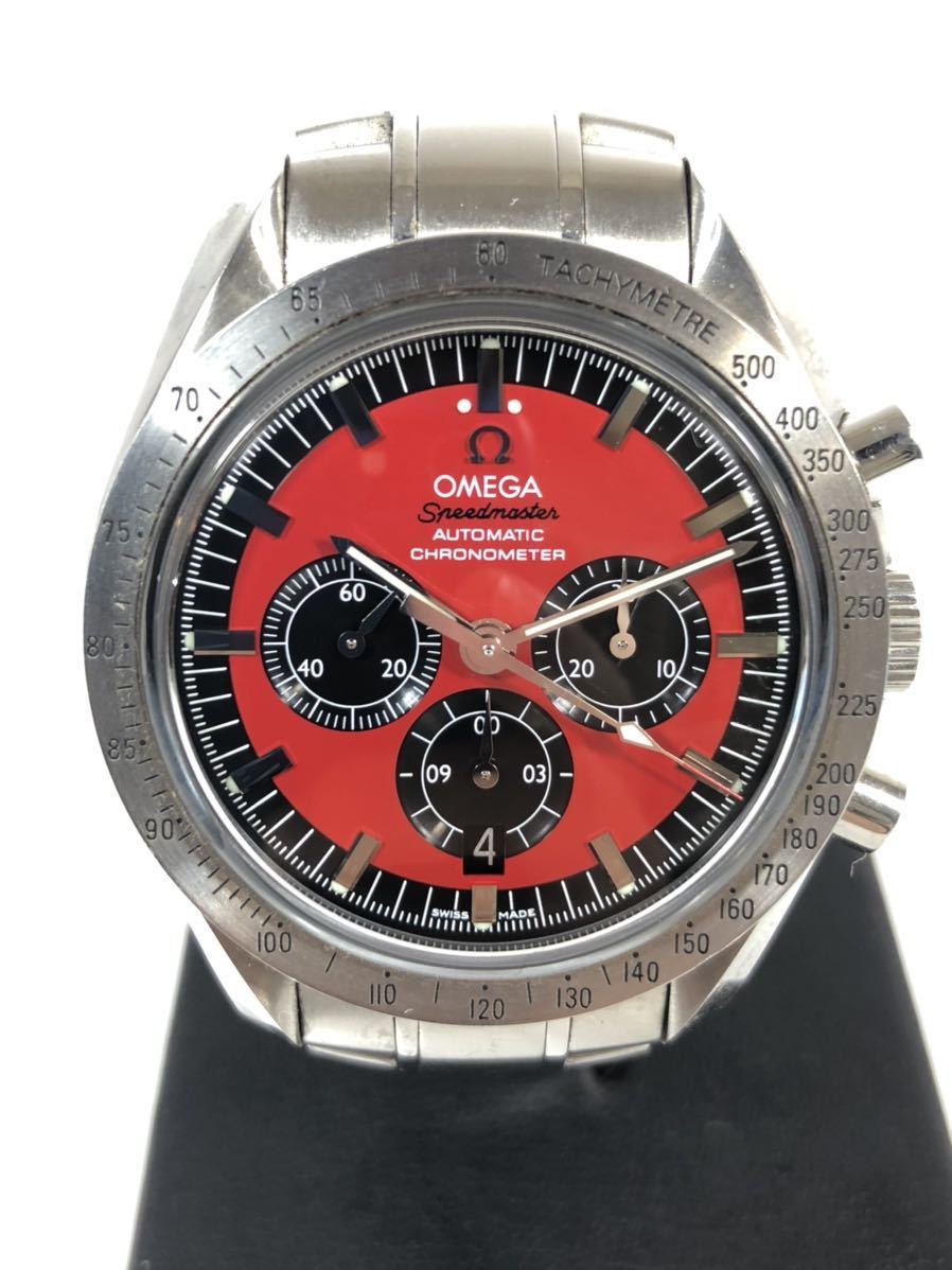 Omega オメガ スピードマスター シューマッハ ザ レジェンドコレクション 赤 おすすめ 腕時計 メンズ カッコいい 数量限定 お買い得価格 の落札情報詳細 ヤフオク落札価格情報 オークフリー スマートフォン版