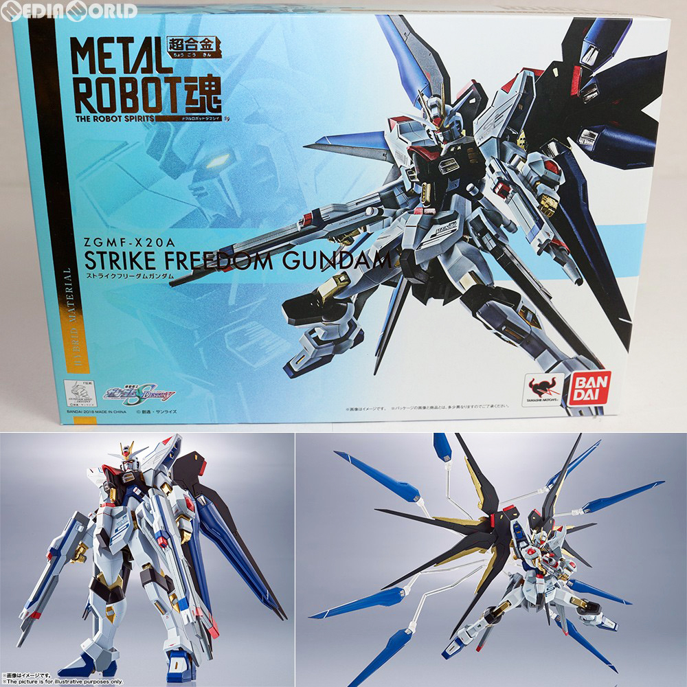 Metal Robot魂 Side Ms ストライクフリーダムガンダム 機動戦士ガンダムseed Destiny シード デスティニー 完成品 フィギュア バンダイ の落札情報詳細 ヤフオク落札価格情報 オークフリー スマートフォン版