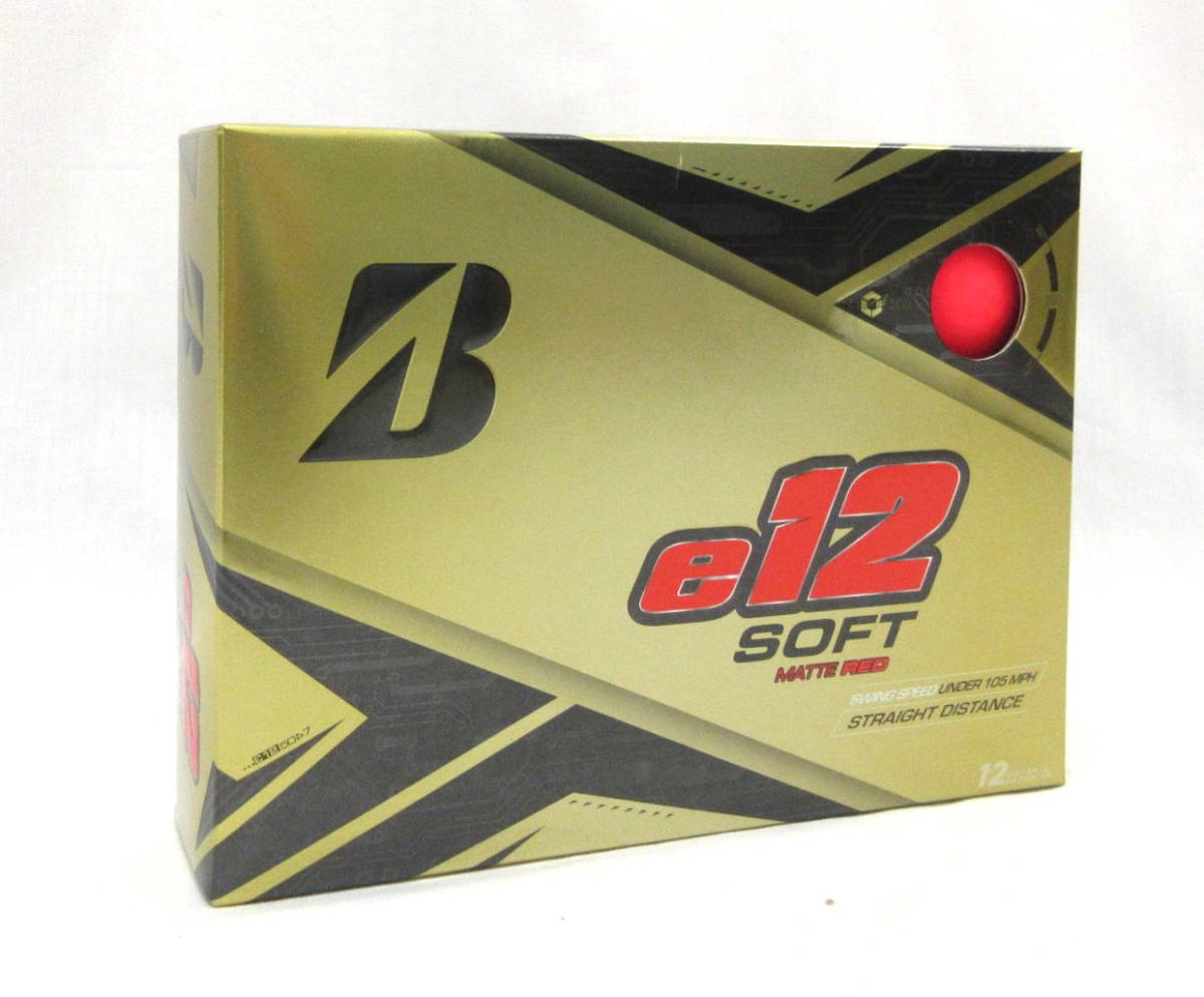 新品 訳有り ブリヂストン E12 Soft レッド 1ダース ゴルフボール 赤 マットフィニッシュ Bridgestone ソフト 箱が少し潰れているだけで激安価格 の落札情報詳細 ヤフオク落札価格情報 オークフリー スマートフォン版