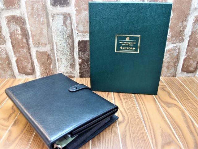 未使用】アシュフォード ヘリテイジ コーチマン システム手帳 バイブル