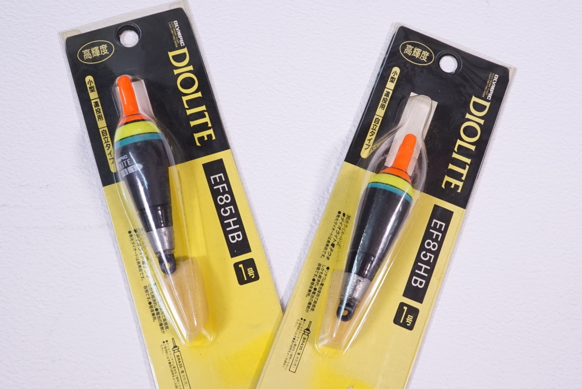 新品 未使用2個まとめて オリムピック マミヤ オーピー ダイオライトef85hb 電気ウキ の落札情報詳細 ヤフオク落札価格情報 オークフリー スマートフォン版