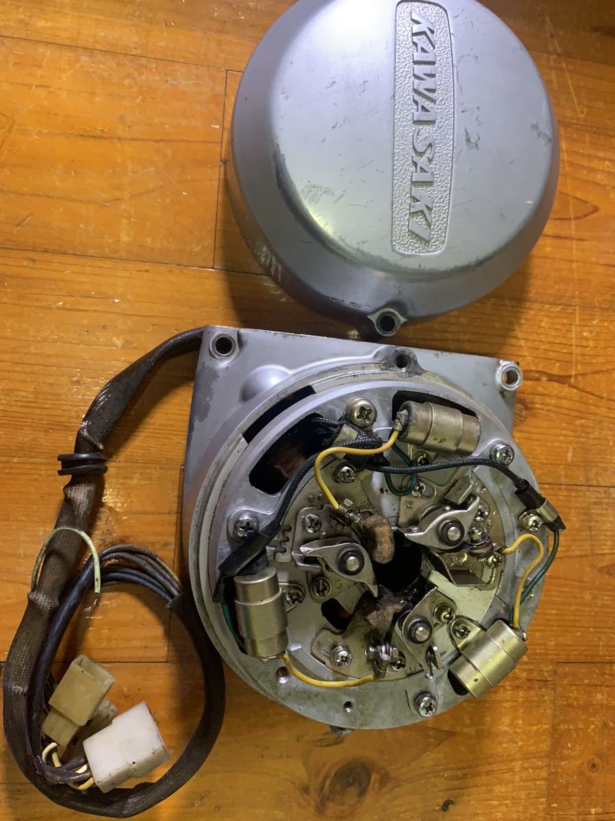 カワサキ 350ss ジェネレーター kh400 kh250 250ss マッハ ポイント
