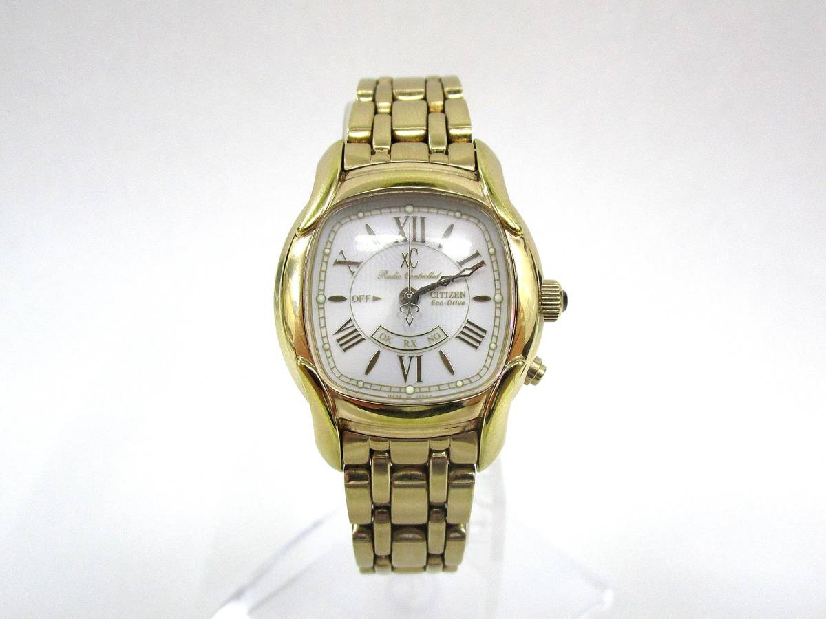 CITIZEN クロスシー ソーラー腕時計 ジャンク（稼働・良品】シチズン 