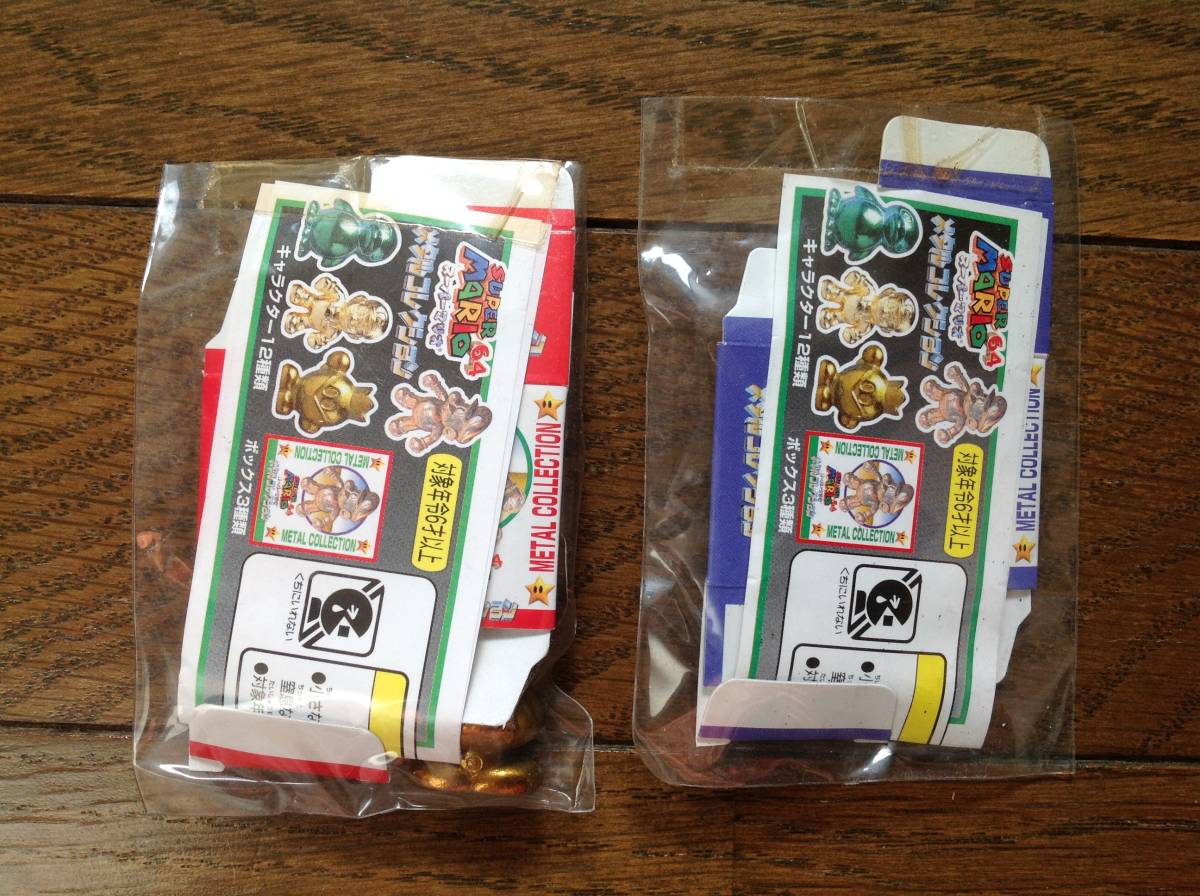 当時物ガチャ！『スーパーマリオ64 メタルコレクション』よりクリボー