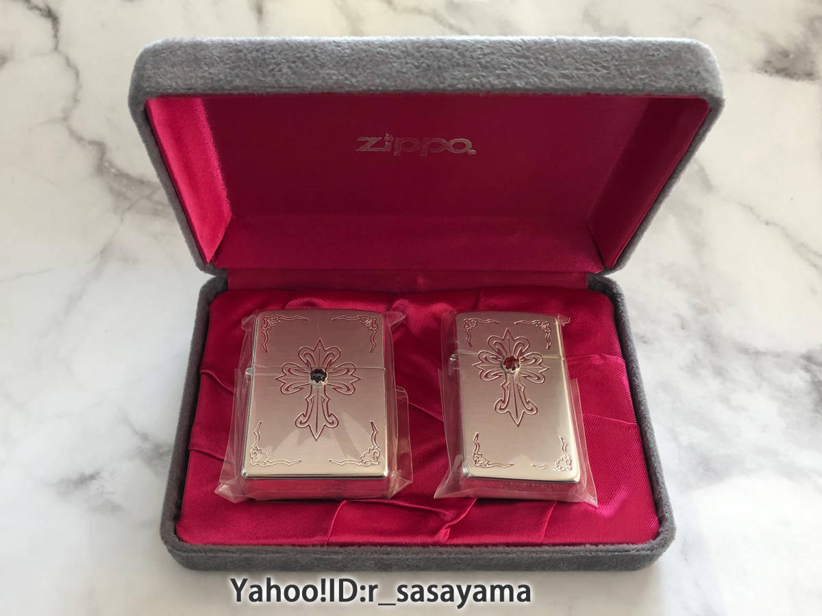 新品】山佐のパチスロ「メフィスト」のペアZIPPO（ジッポー） 限定品 