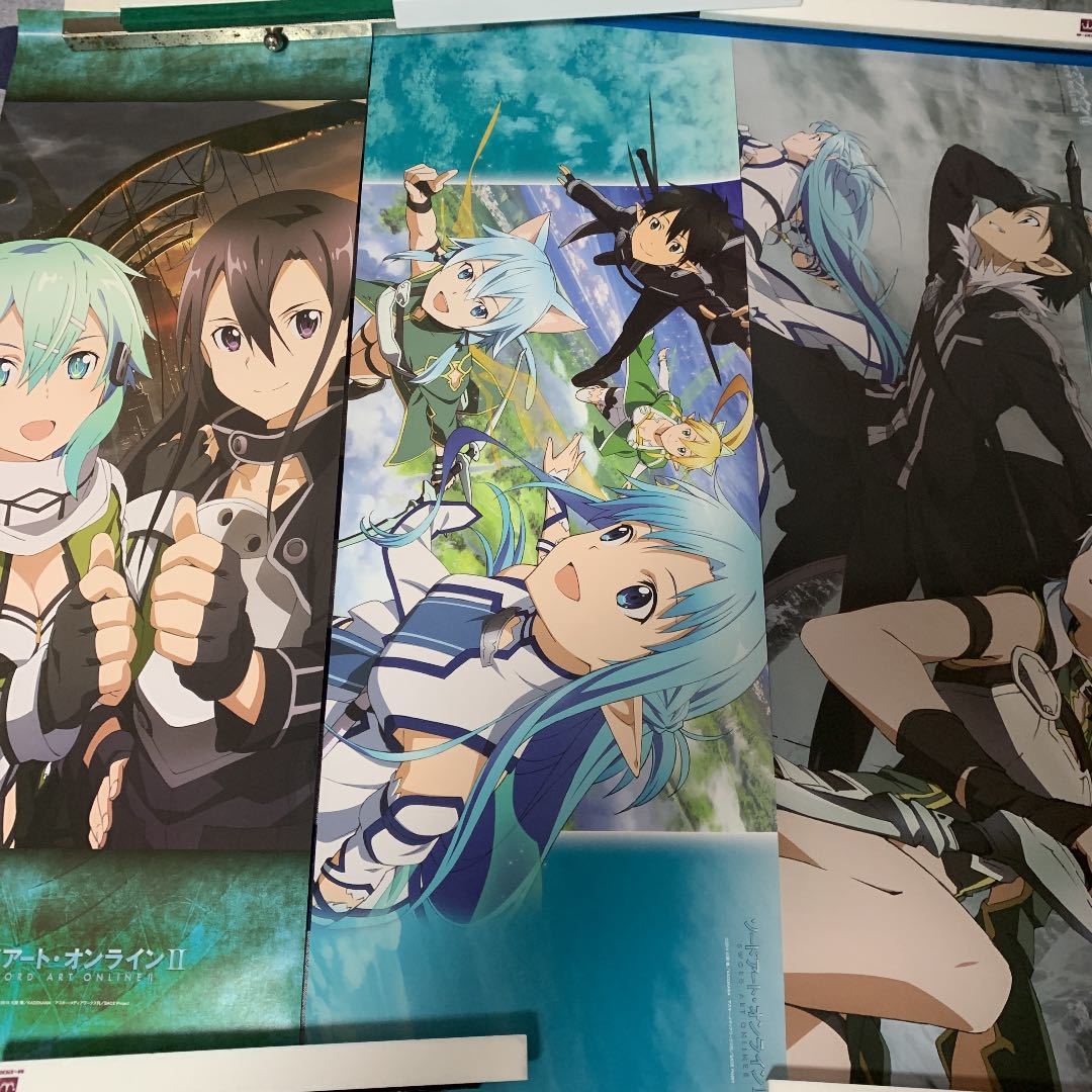 新品 ソードアートオンライン Sao ポスター ポス ポス コレクション 16本セット アスナ キリト シノン リーファ の落札情報詳細 ヤフオク落札価格情報 オークフリー スマートフォン版