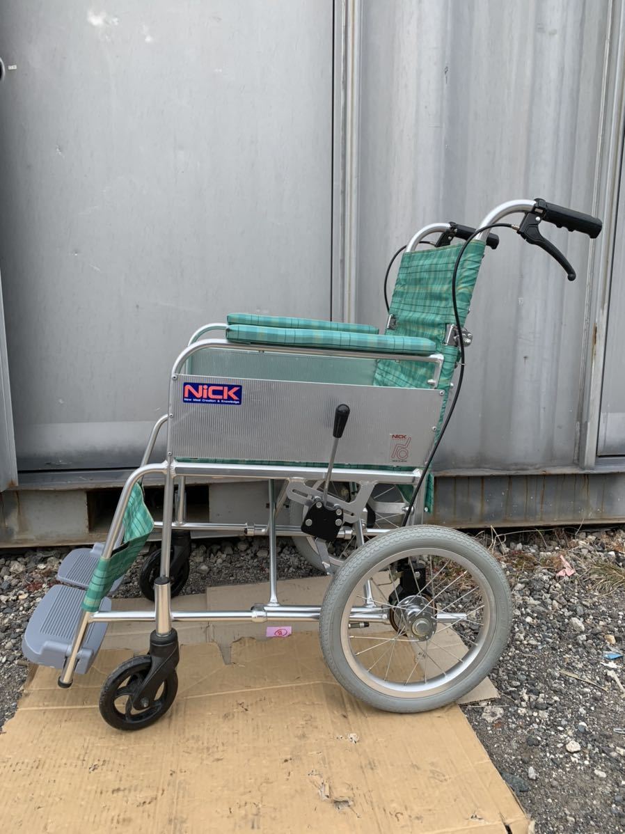 最終値下げ】 自走式車いす ニック フットレストなし 小さめ 車いす