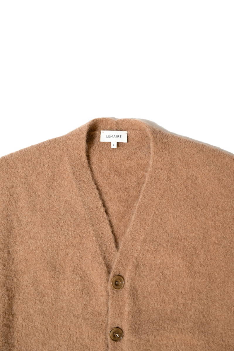 20AW LEMAIRE oversized cardigan alpaca wool knit L / ルメール 