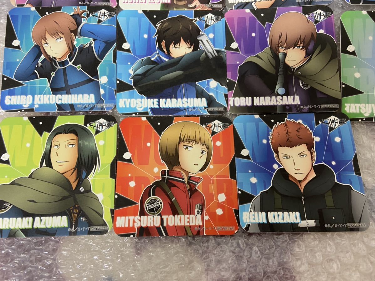 ワールドトリガー コースター 16 特典 秋葉原支部 お正月展示 カフェ ジン 風間 三雲 三輪 出水 烏丸 篠田 ワートリ 15枚 の落札情報詳細 ヤフオク落札価格情報 オークフリー スマートフォン版