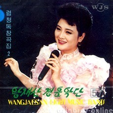 23288○北朝鮮 CD 『ワンジェサン軽音楽団 第57集 リョム・チョン独唱