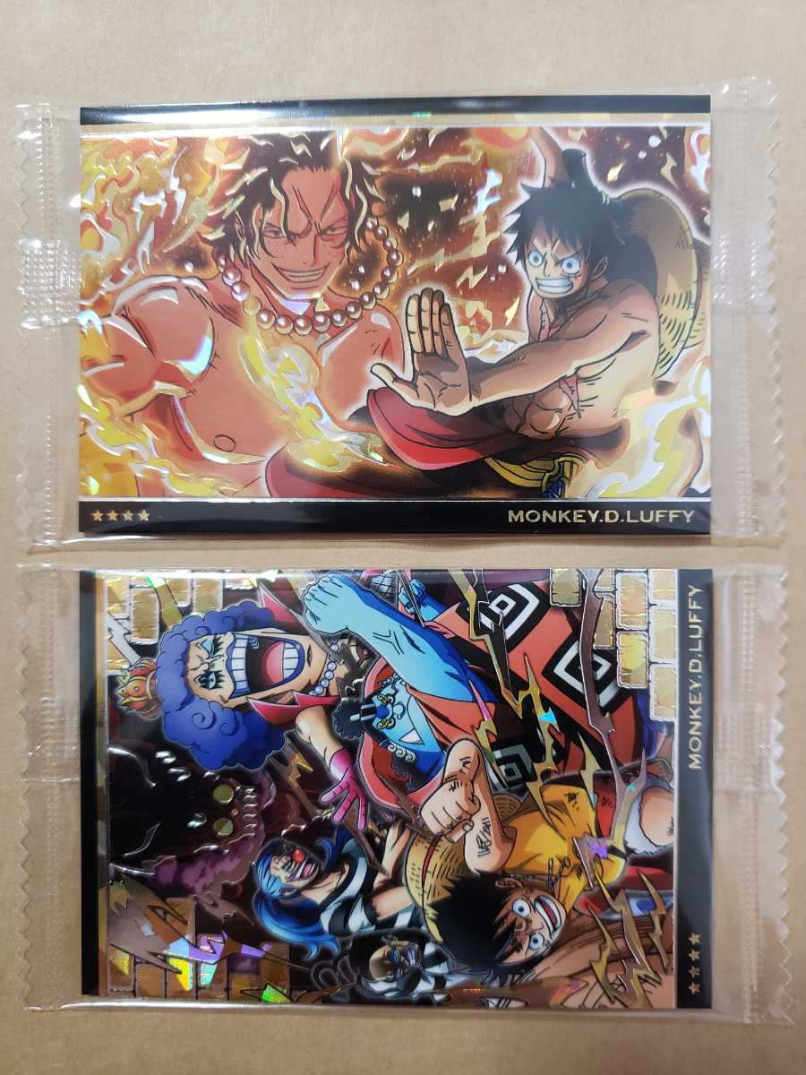 新品 One Piece Wafers シークレット 2種 S Monkey D Luffy 受け継がれる意思 兄弟の絆 海底大監獄からの脱出 ワンピース ウエハース の落札情報詳細 ヤフオク落札価格情報 オークフリー スマートフォン版
