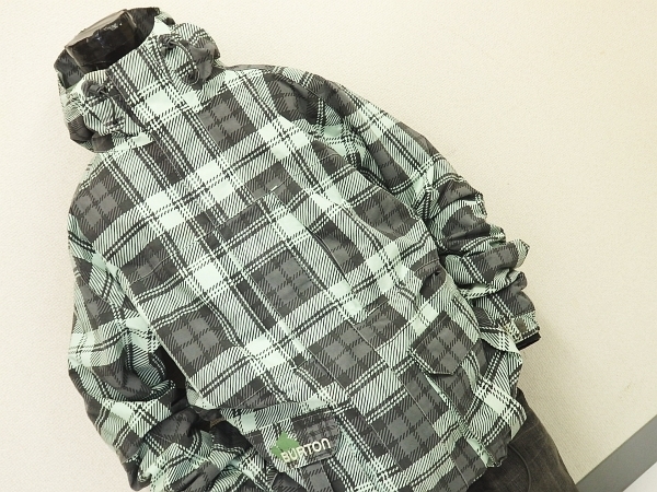 BURTON スノーボードウェア チェック柄 BURTON バートン スノーボードウェア レディース チェック柄 S