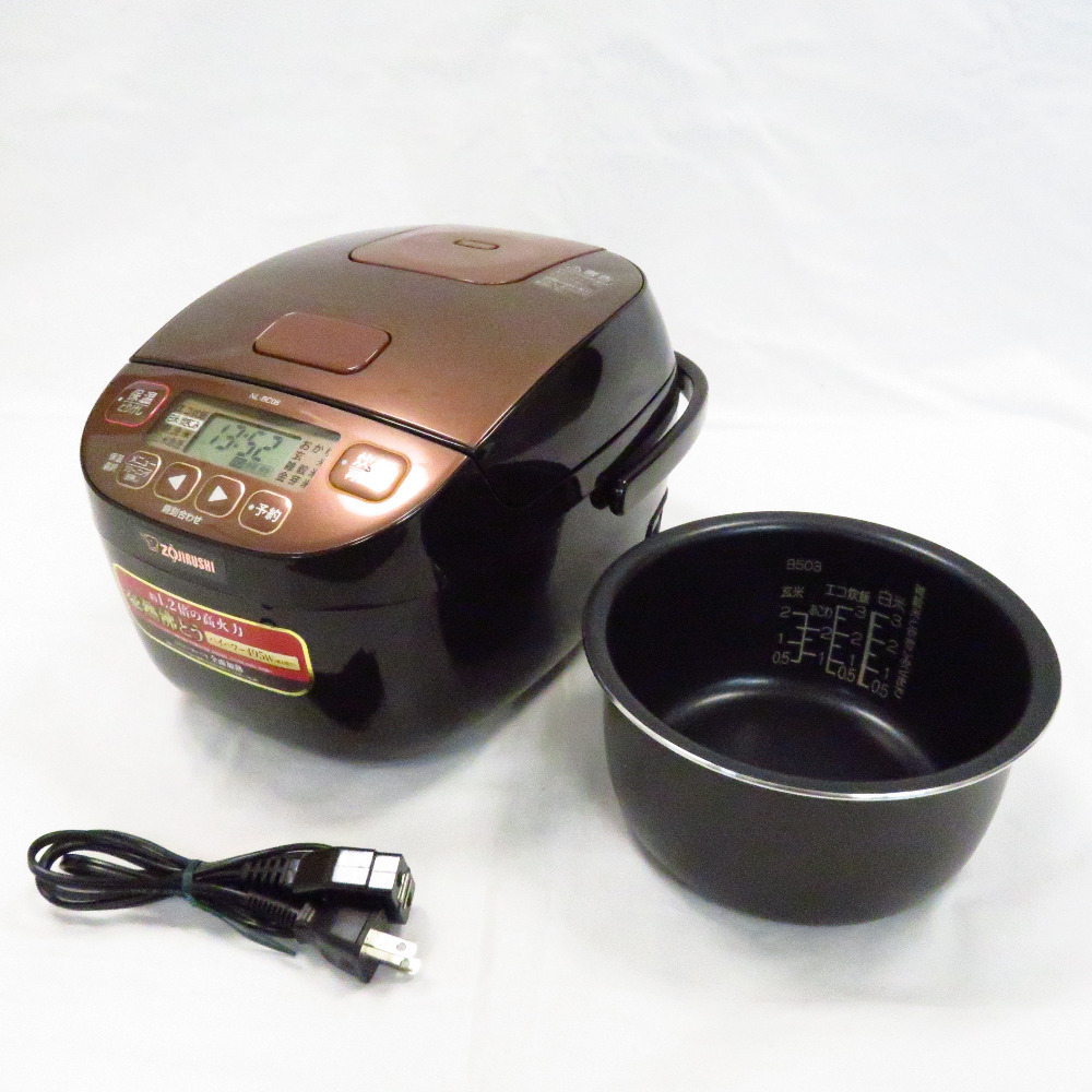 Th 象印 炊飯器 マイコン炊飯ジャー 極め炊き Nl 05 ブラウン 18年製 Zojirushi 中古 の落札情報詳細 ヤフオク落札価格情報 オークフリー スマートフォン版 Th 象印 炊飯器 マイコン炊飯ジャー 極め炊き Nl 05 ブラウン 18年製 Zojirushi 中古 の落札情報詳細 ヤフオク落札価格情報 オークフリー スマートフォン版