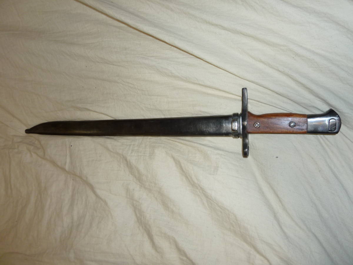 日本軍 30年式銃剣 ゴボウ剣 エス&グラフ 真鍮製の落札情報詳細