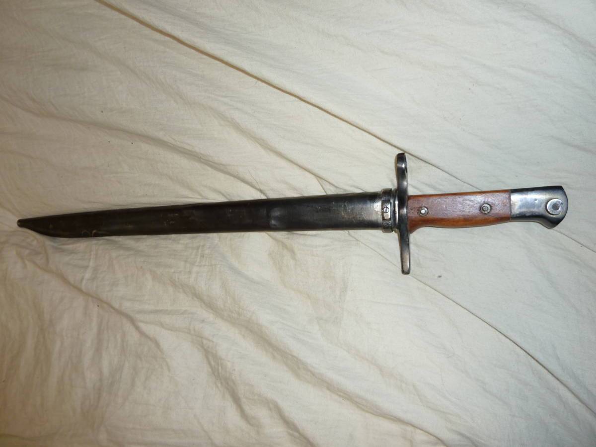 日本軍 30年式銃剣 ゴボウ剣 エス&グラフ 真鍮製の落札情報詳細
