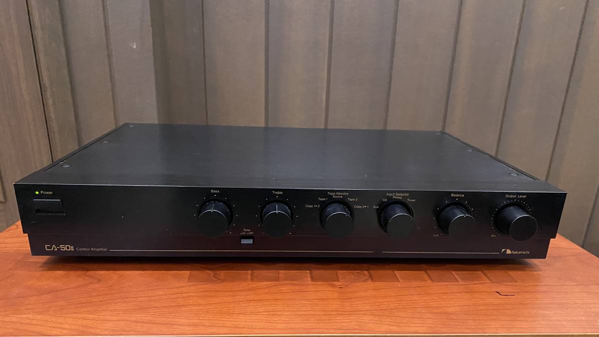 Nakamichi CA-50Ⅱ ナカミチ プリアンプ コントロールアンプ 中古の