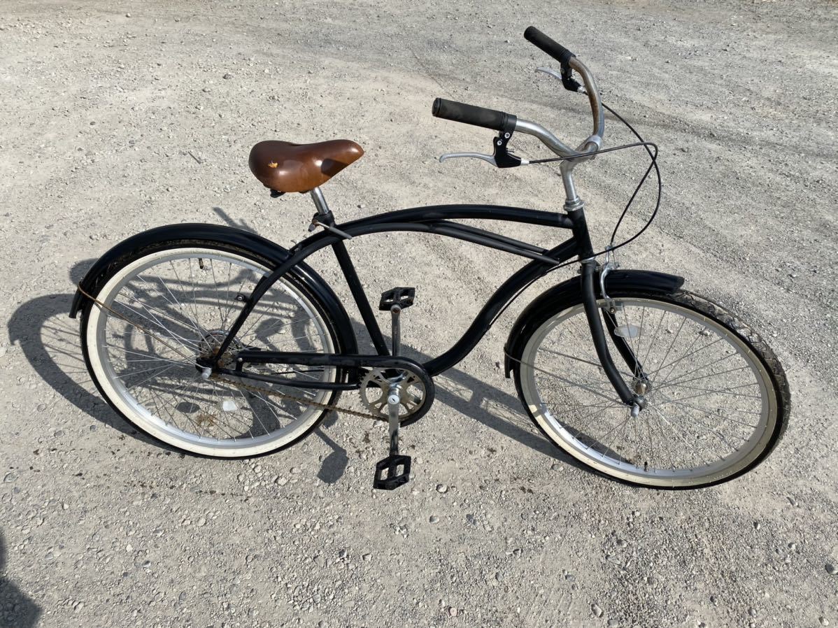 やや傷や汚れあり】レトロ アメリカン 自転車 引き取り限定 埼玉県熊谷