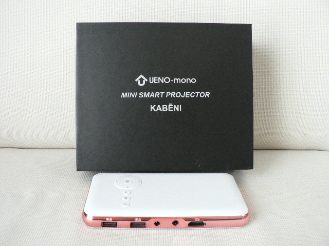 カベーニKABENI モバイル プロジェクター ローズゴールド kabeni