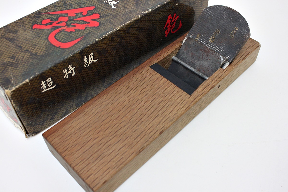鉋台 赤樫 未使用 鉋台 赤樫 未使用