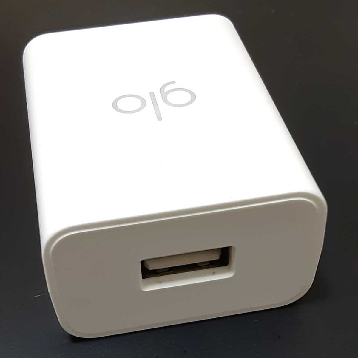 Usb充電器 5 0v 00ma Acアダプター スマホなどの充電に Glo充電器 Androidにて動作確認済 の落札情報詳細 ヤフオク落札価格情報 オークフリー スマートフォン版