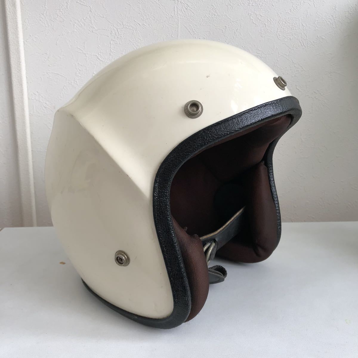 ビンテージヘルメット☆LEAR SIEGLER INC 1972年製 Lサイズ DOT