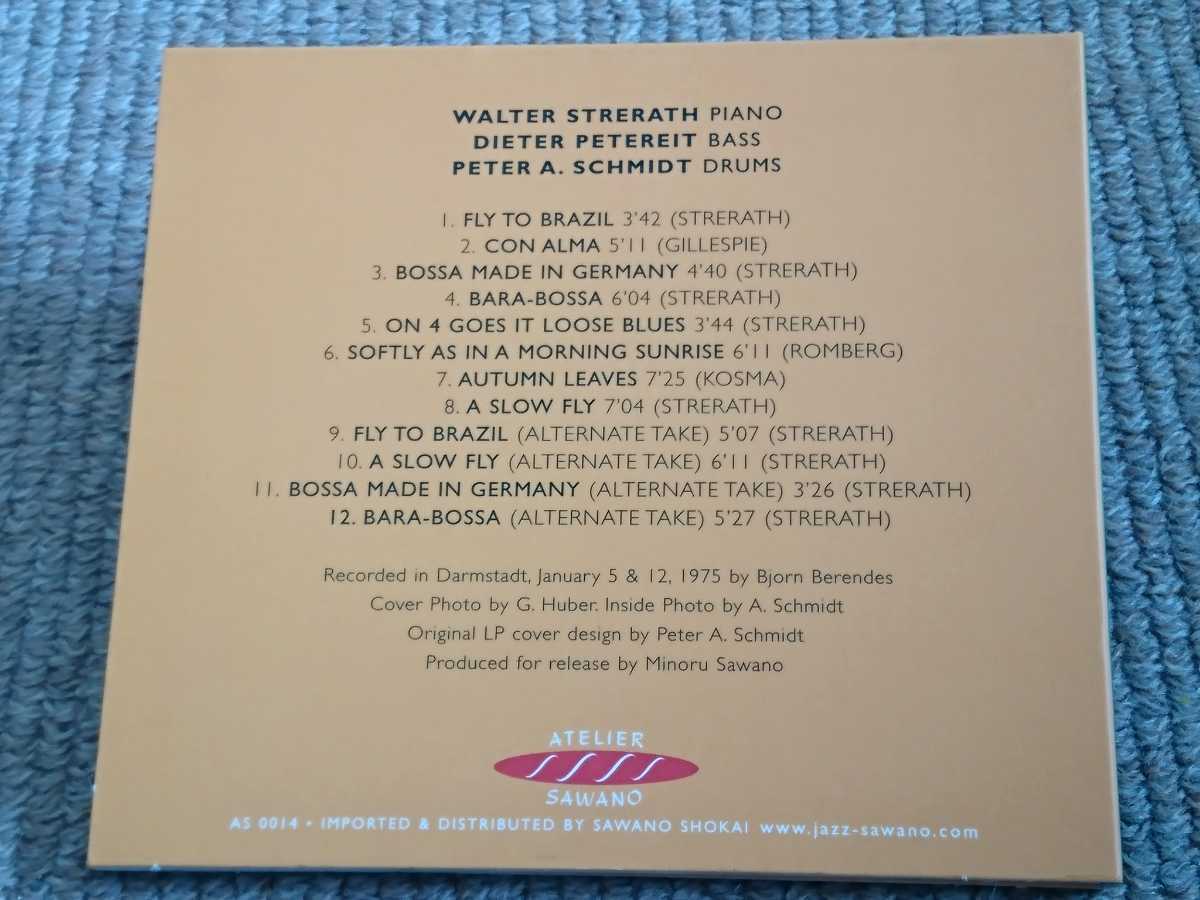 澤野工房 CD Walter Strerath Trio, ヴァルター・シュトラート・トリオ / Fly to Brazil (AS014)の