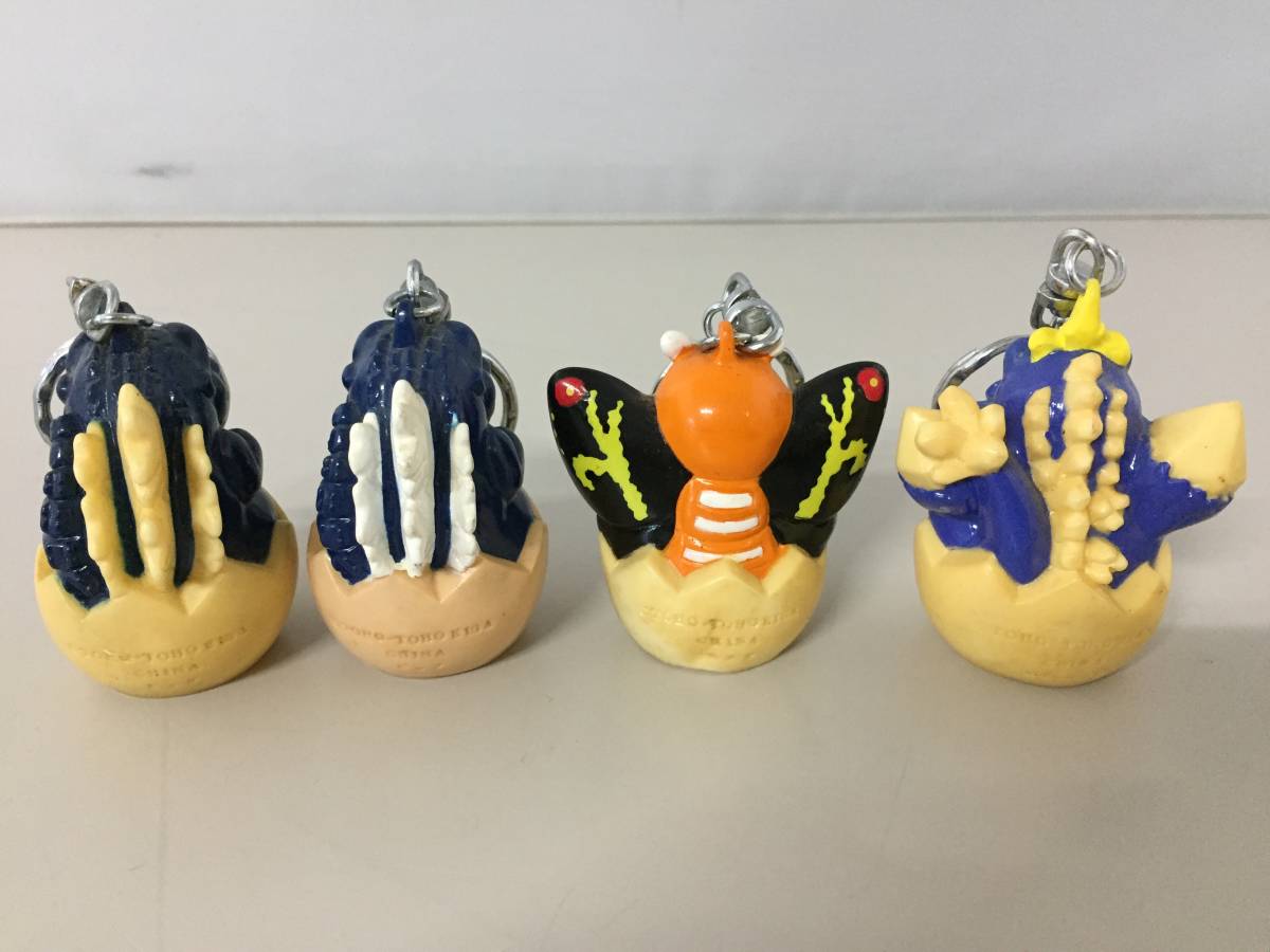 店舗 日本 ゴジラ モスラ スペースゴジラ 時計キーホルダー 90年代