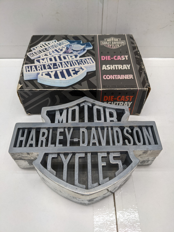 レア 未使用 ハーレーダビッドソン 灰皿 アッシュトレイ Harley