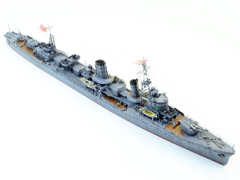 新品】◇大磯海軍工廠1/700駆逐艦『響1945』製作完成品◇の落札