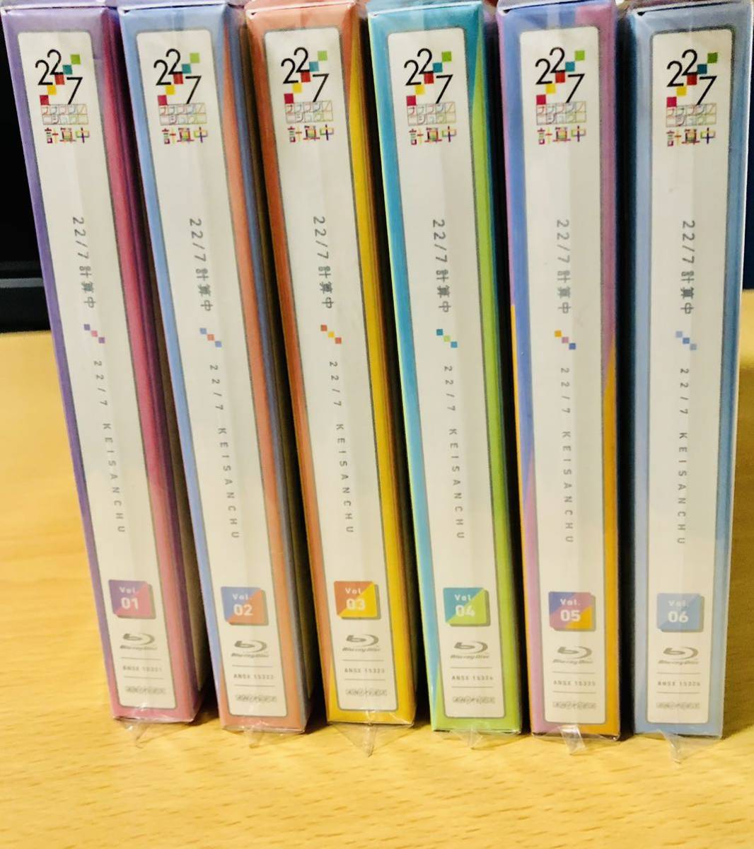 22/7 計算中 SEASON2 1～4巻 全巻 BDブルーレイ ナナニジ 22／7