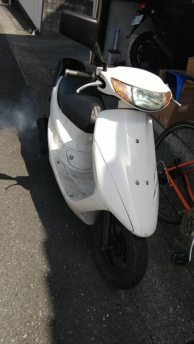 ディオzx風 福岡 筑紫野 50cc原付 スクーター2スト 実働 外装ボロボロ ディオzx風 福岡 筑紫野 50cc原付 スクーター2スト 実働 外装ボロボロ