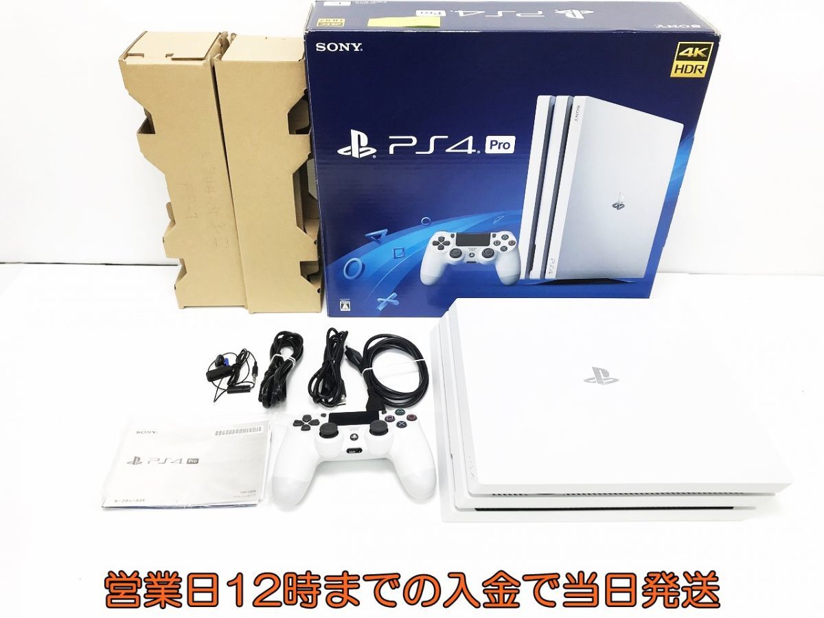 1円 Ps4 Pro グレイシャー ホワイト 1tb Cuh 70bb02 バージョン7 55 ゲーム機本体 初期化動作確認済み 1a0771 2322e F4 の落札情報詳細 ヤフオク落札価格情報 オークフリー スマートフォン版