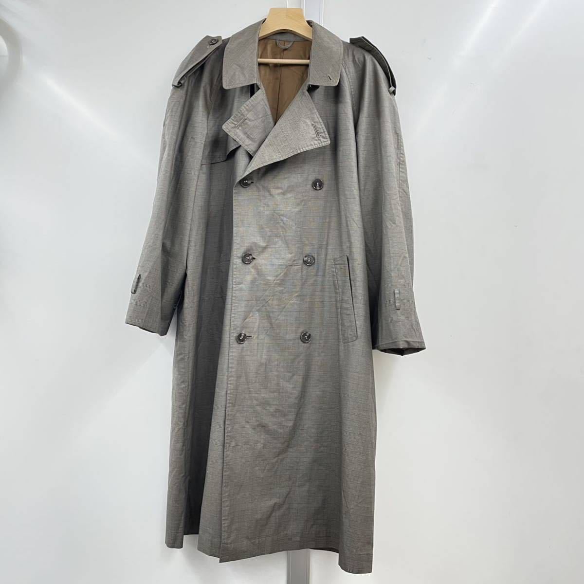 Christian Dior クリスチャンディオール メンズ トレンチコート 薄手 春秋 グレー チェック の落札情報詳細 ヤフオク落札価格情報 オークフリー スマートフォン版